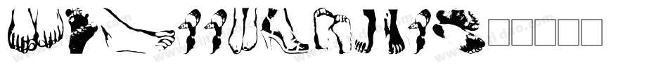 Six feet under字体转换